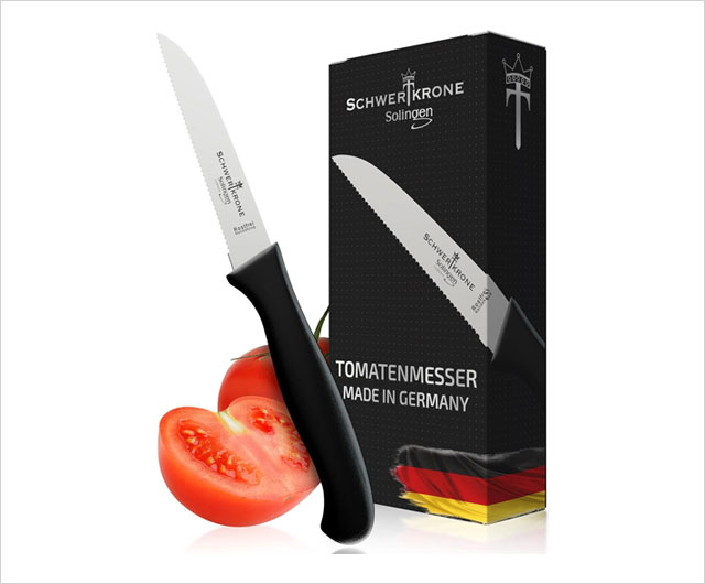 Tomatenmesser für präzises Schneiden von Tomaten und weichen Lebensmitteln mit aktuellen Angeboten des Tages