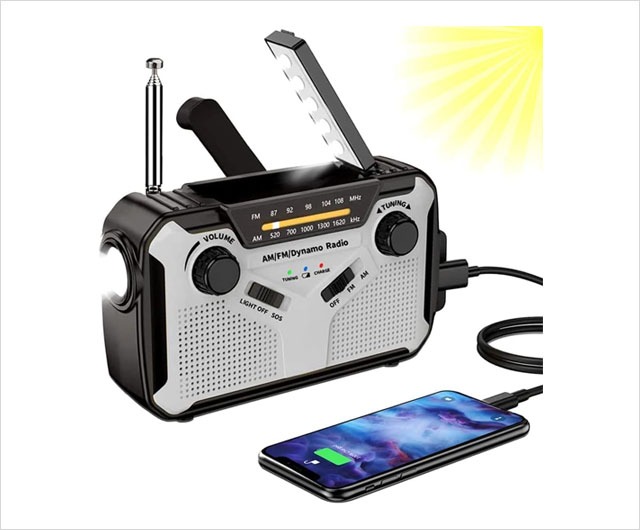 Notfallradio mit Kurbel: Zuverlässiges Gerät für Stromausfälle, Naturkatastrophen und Outdoor-Abenteuer