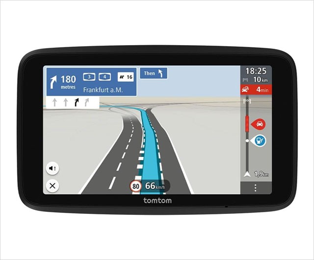Navigationsgerät für das Auto: Präzise Routenplanung und moderne GPS-Technologie für sichere Fahrten