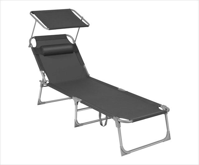 Sonnenliege und Liegestuhl für Pool und Terrasse: Komfortable Gartenmöbel für Sonnenbaden, Entspannung und Poolbereich